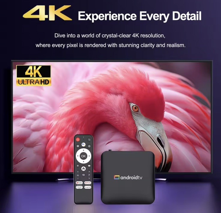 H96Max S905L3 4K HD Android 14 Smart TV Box USB 2.0 2.4G&5G Dual WiFi Support