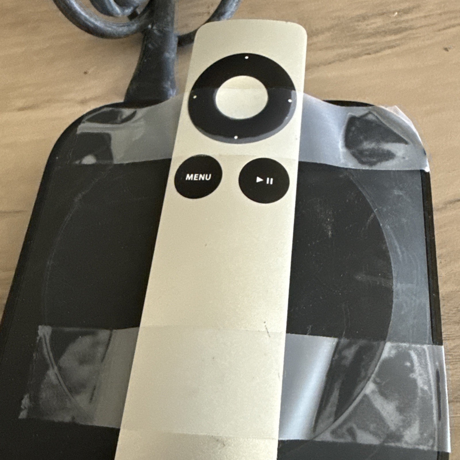 Apple TV Generation Digital Media Streamer Power Cable And Remote