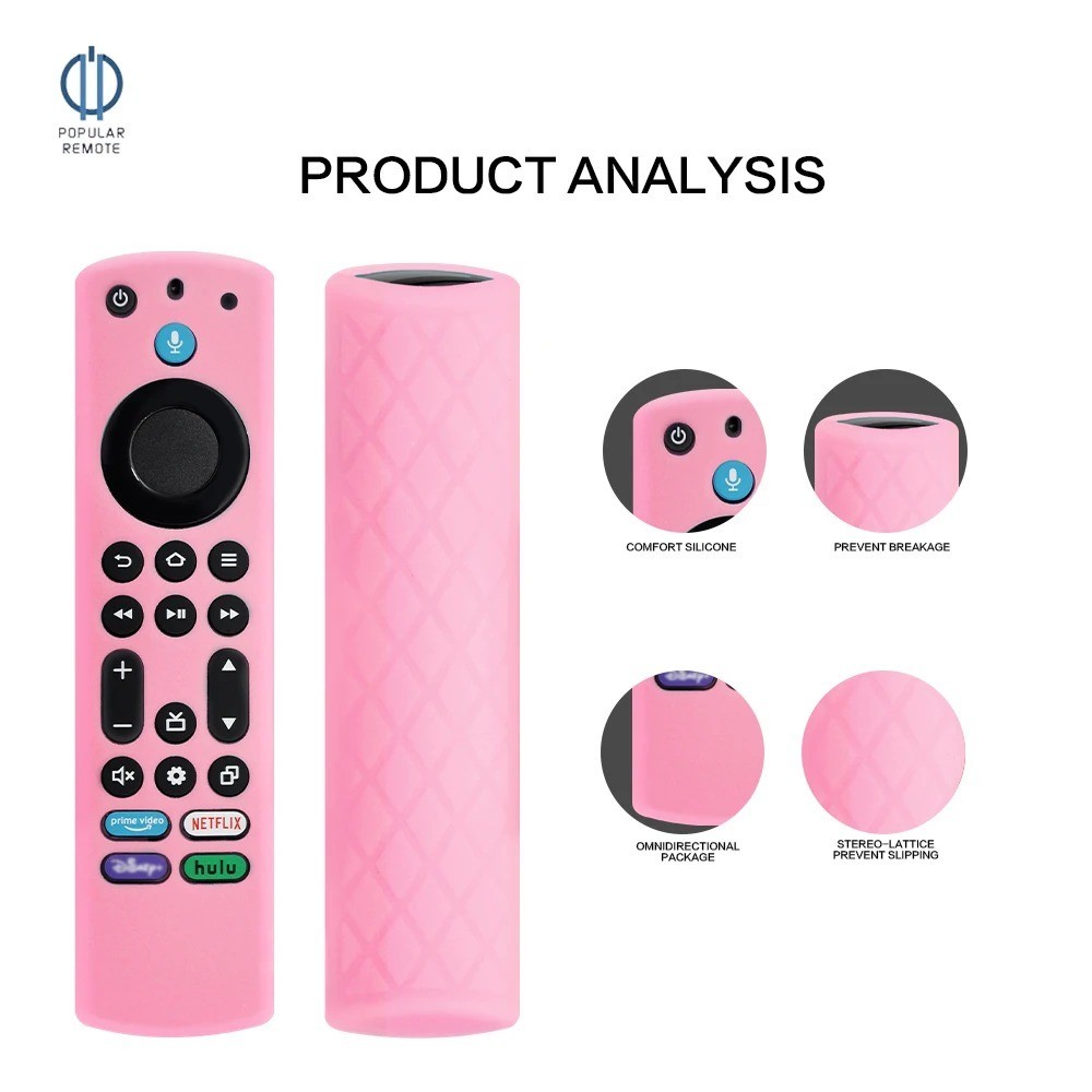 New Case Cover for 2021 Amazon Fire TV Stick 3rd Gen Alexa Voice Remote Control