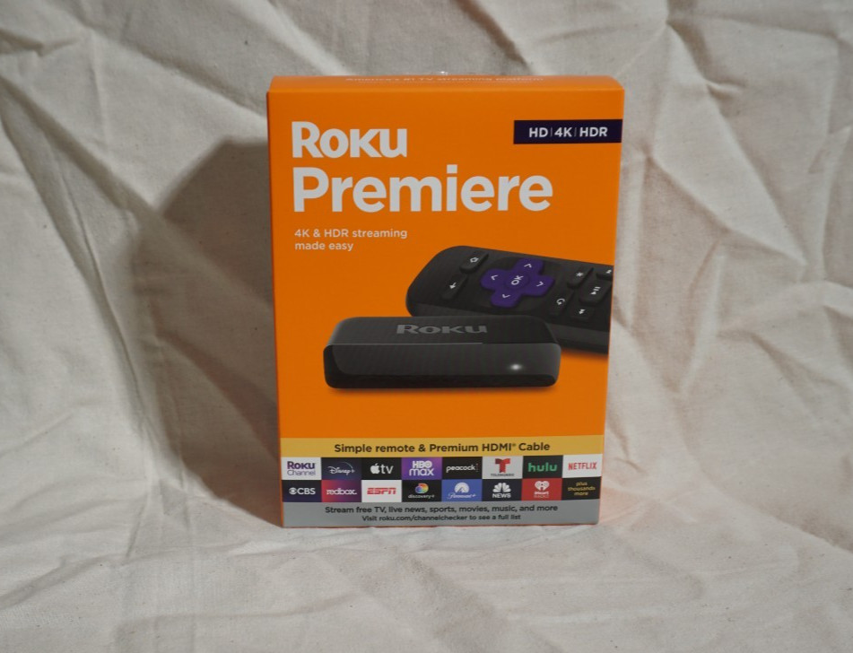 Roku Premiere HD 4K HDR Streaming Media Player 3920R: BRAND NEW SEALED