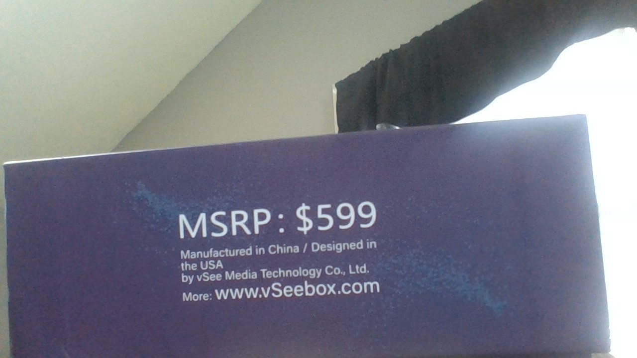 Vseebox V2 Pro Box used DEMO