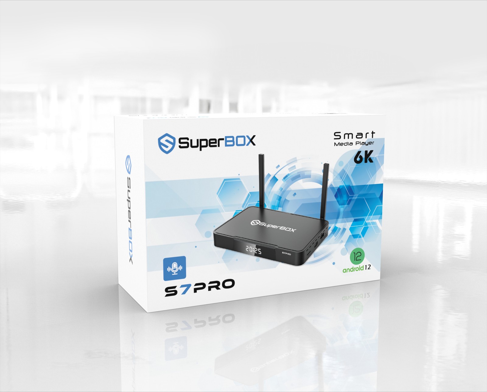 New SuperBox S7 PRO Smart Media Player 6K Ultra HD Authorized Dealer Free Ship
