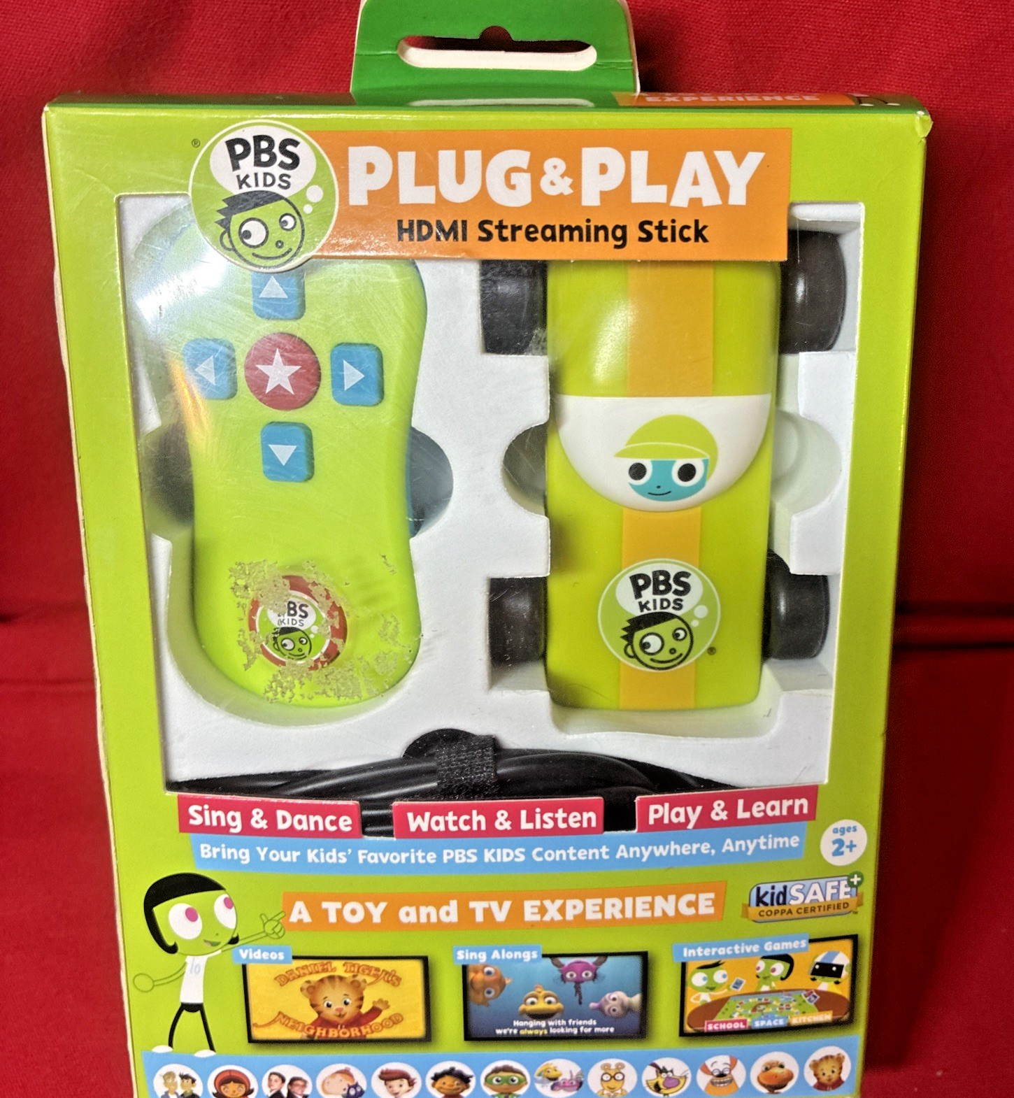 PBS Kids Plug & Play Bluetooth Wi-Fi Interactive Toy And TV Experience