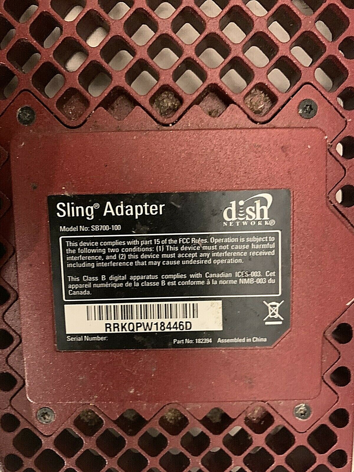 Sling Media Slingbox SB700-100 Digital HD Media Streamer DIsh Dongle