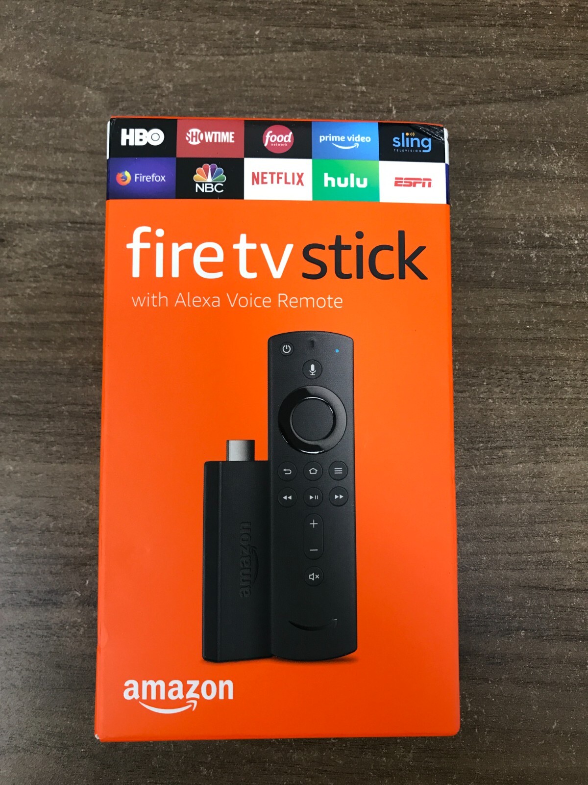 Amazon Fire Tv Stick streaming device with Alexa built in, HD