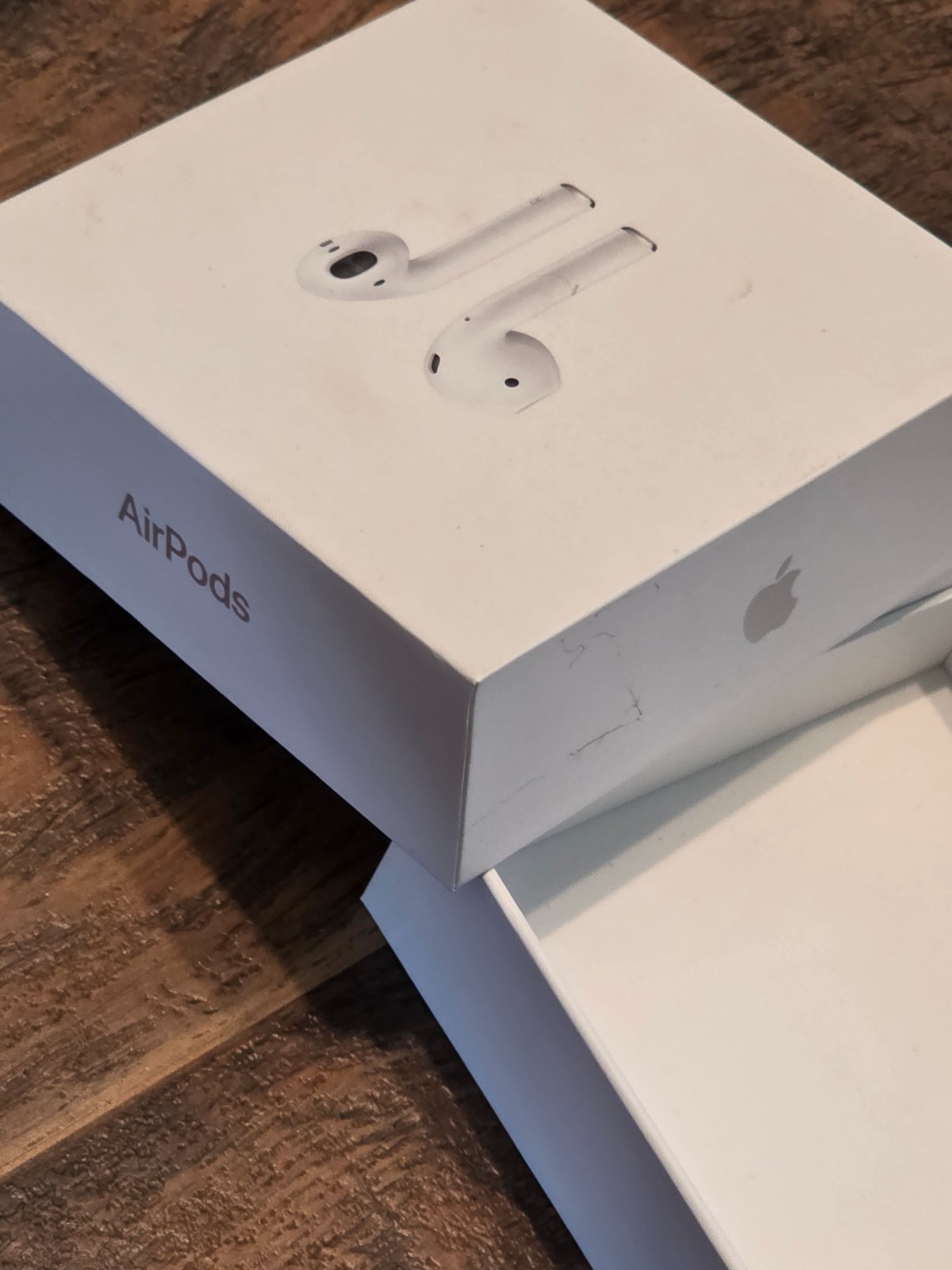 BOX ONLY Apple AirPods 2nd Generation Case Empty No Contents