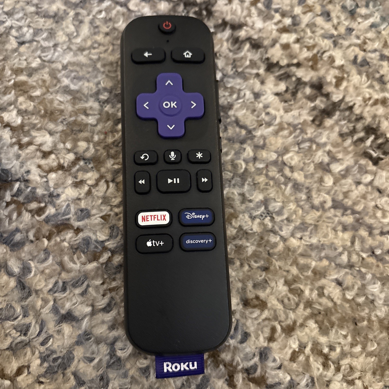 Roku Express 4K+ 3941X2 Streaming Media Player Voice Remote No Power Cord