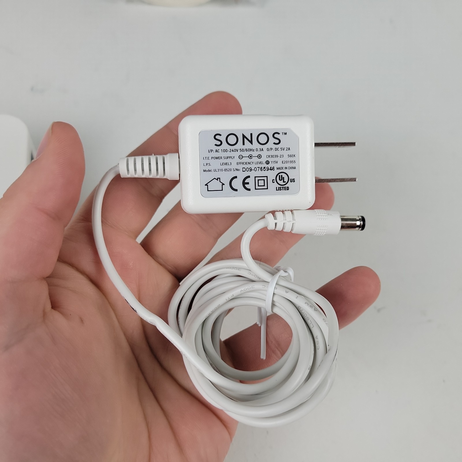 Sonos Bridge for Wireless HiFi System. White. No Adapter/Speakers. VERY GOOD