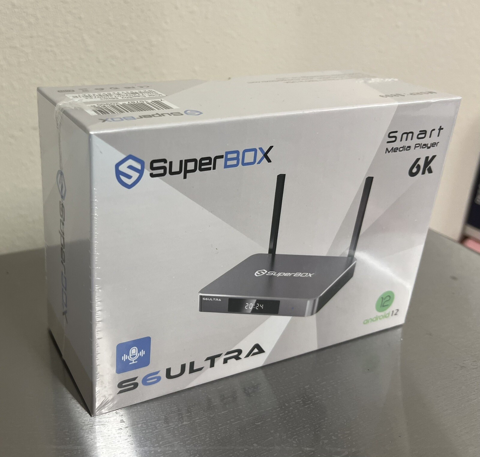 2025 Model Superbox S6 Ultra, UltraHD TV Box Wi-Fi With Bluetooth Voice Cammand