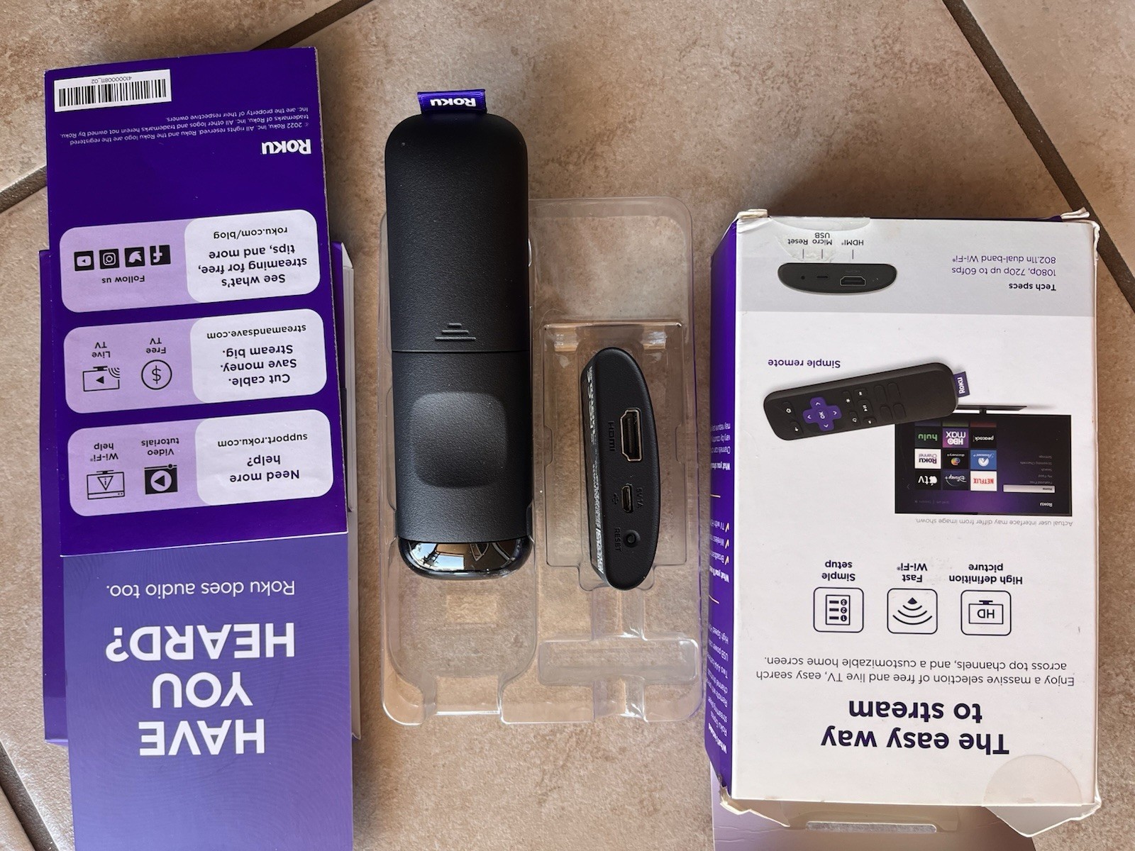 Roku Express Cable Remote – Black (3960R)