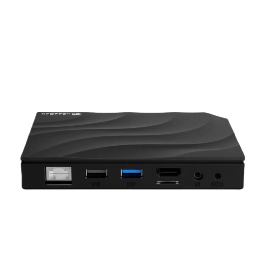 vSeeBox V6 Max Android TV Box 64GB Media Streamer WiFi HDMI Black