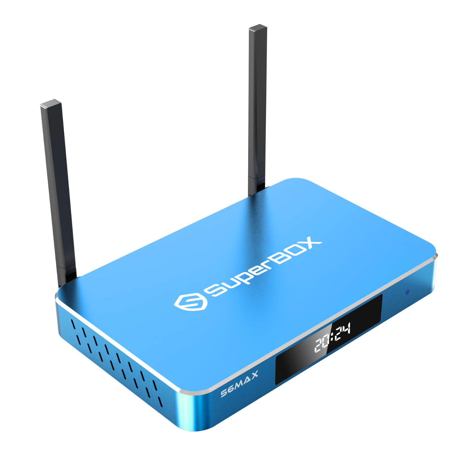SuperBox Blue S6 MAX TV BOX Smooth Sports and Entertainment Viewing Negotiable