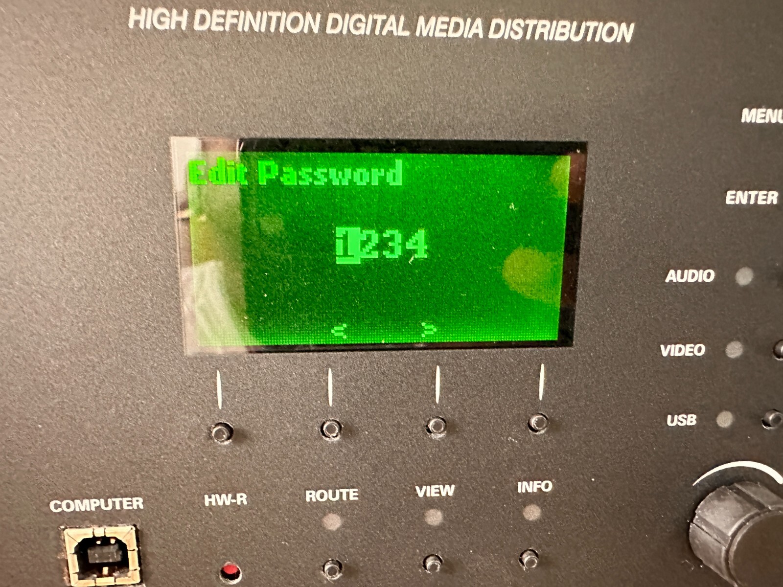 CRESTRON DM-MD16X16 HIGH DEFINITION DIGITAL MEDIA DISTRIBUTION DMC-HD DMCO-5533