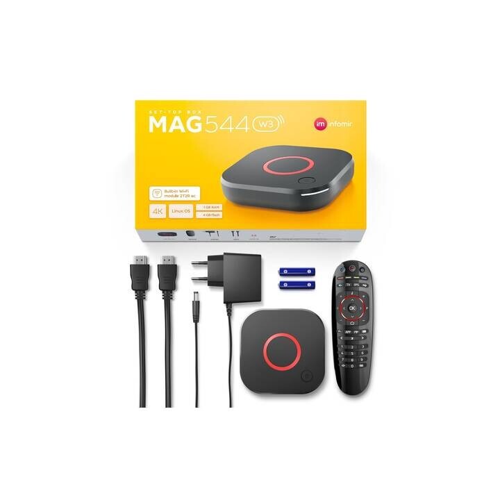 Brand NEW Original MAG 544W3 600Mbps built-in DUAL Wi-Fi 5G 4K LINUX