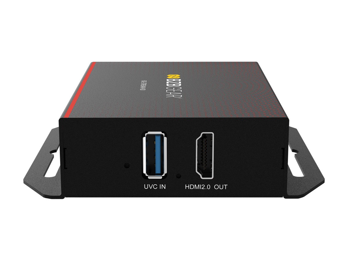 BZBGEAR IP/UVC to HDMI 2.0 POE Decoder Supports H.264/H.265/AVC/NDI Support