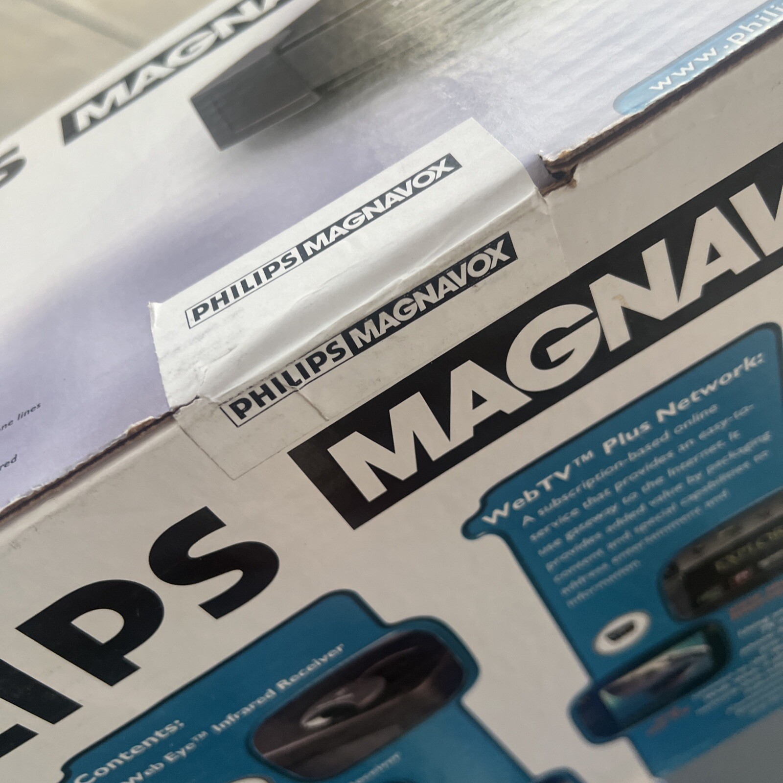 Vtg-Philips Magnavox Internet WebTV Terminal MAT972 Complete System w/box 1998