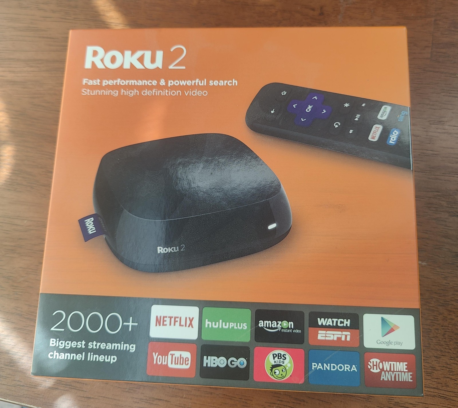 Roku 2 Network Audio/Video Player – Wireless LAN – Black – Dolby Digital 5.1 – I