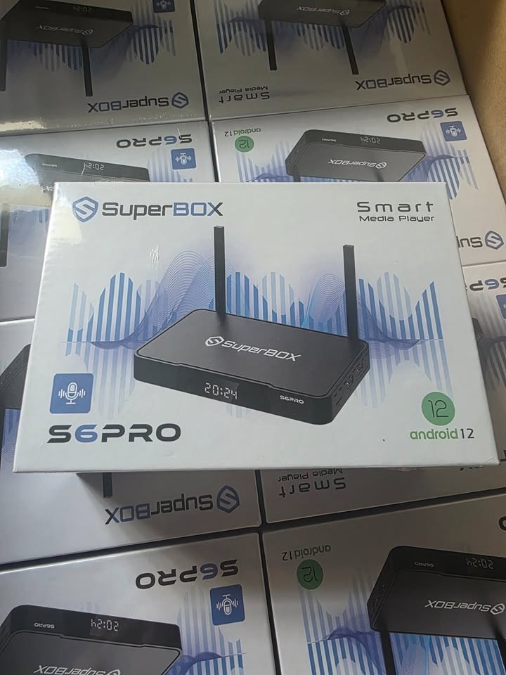 20 UNITS OF SUPERBOX S6 Pro Streaming Media Player (FULL CASE)