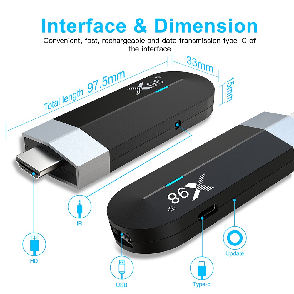TV Stick Android 11.0 TV Dongl