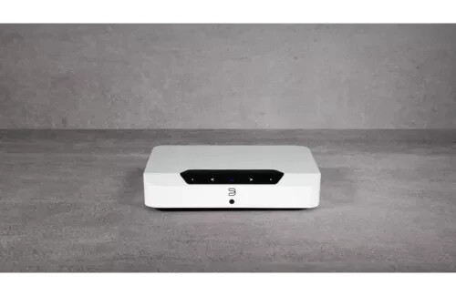 Bluesound POWERNODE Edge Streaming With Built In Stereo Amplifier Sliver