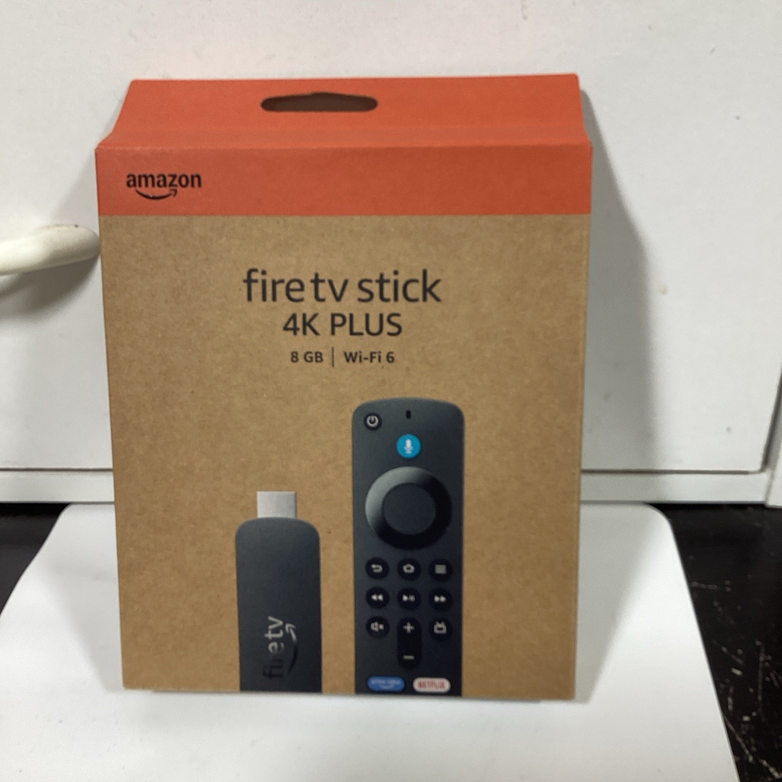 AMAZON FIRE TV STICK – 4K PLUS – 8 GB WI-FI 6 – ALEXA VOICE REMOTE – SEALED