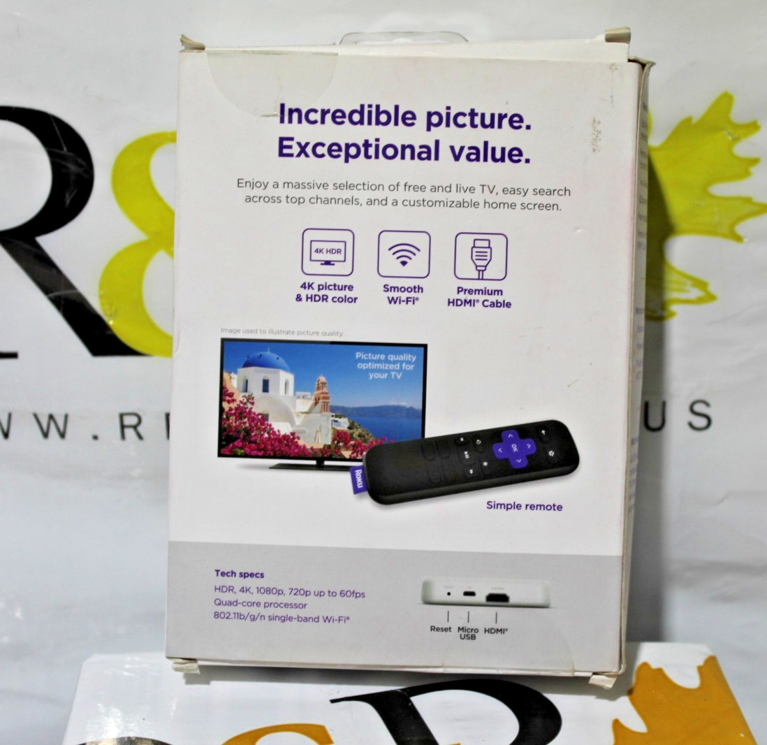 Roku Premiere HD 4K/HDR Streaming Player