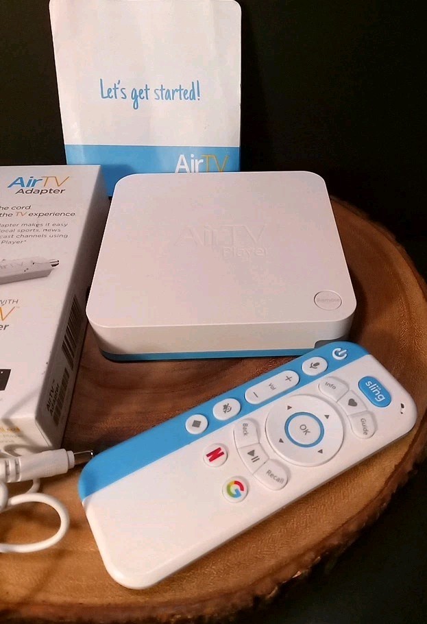 AirTV Streaming Media Player HD 4K Sling Netflix Google Play UIW4010ECH