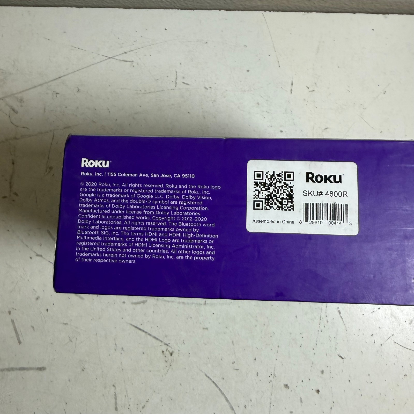 Roku Ultra 4800R Wireless Bluetooth HDMI Dual-Band Wi-Fi 4K HDR Streaming Player
