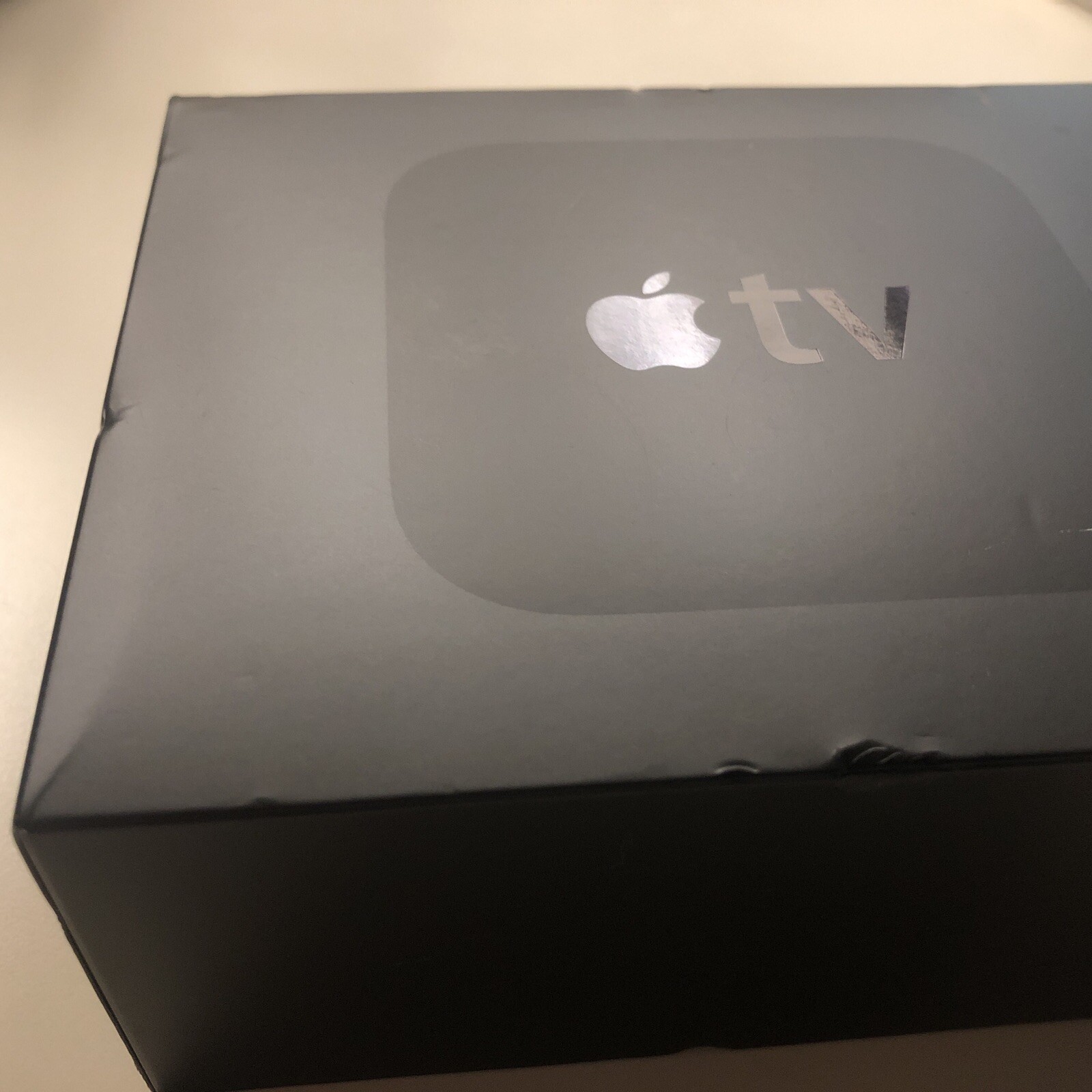 AppleTV HD 4th Gen Black – A1625 MGY52LL/A No Electronics BOX ONLY