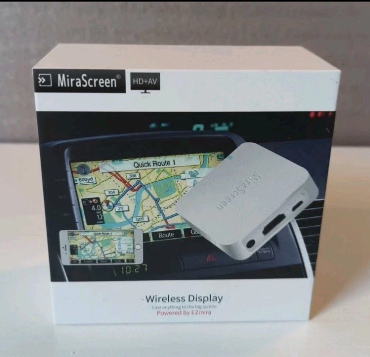 Mirascreen X7 Car Media Airplay Screen Wireless AV HDM Phone WiFi Player