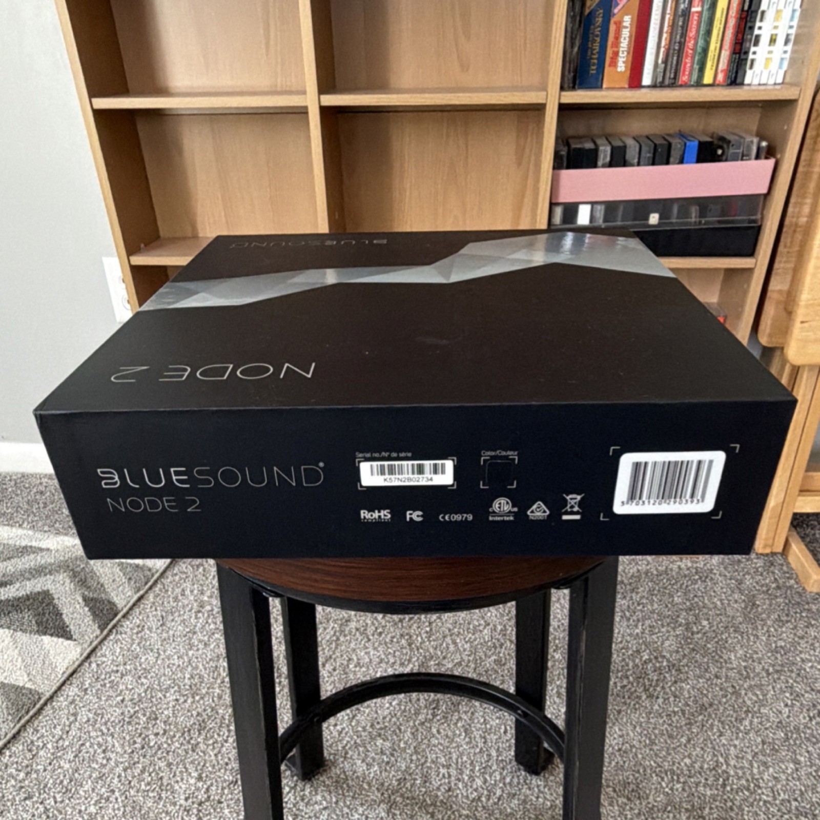 Bluesound Node 2 Wireless Streaming Music Streamer Wi-Fi Black