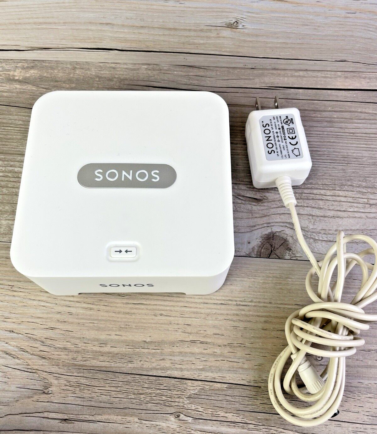 Sonos Bridge Wireless Network Model BRIDGE – White with AC Adapter