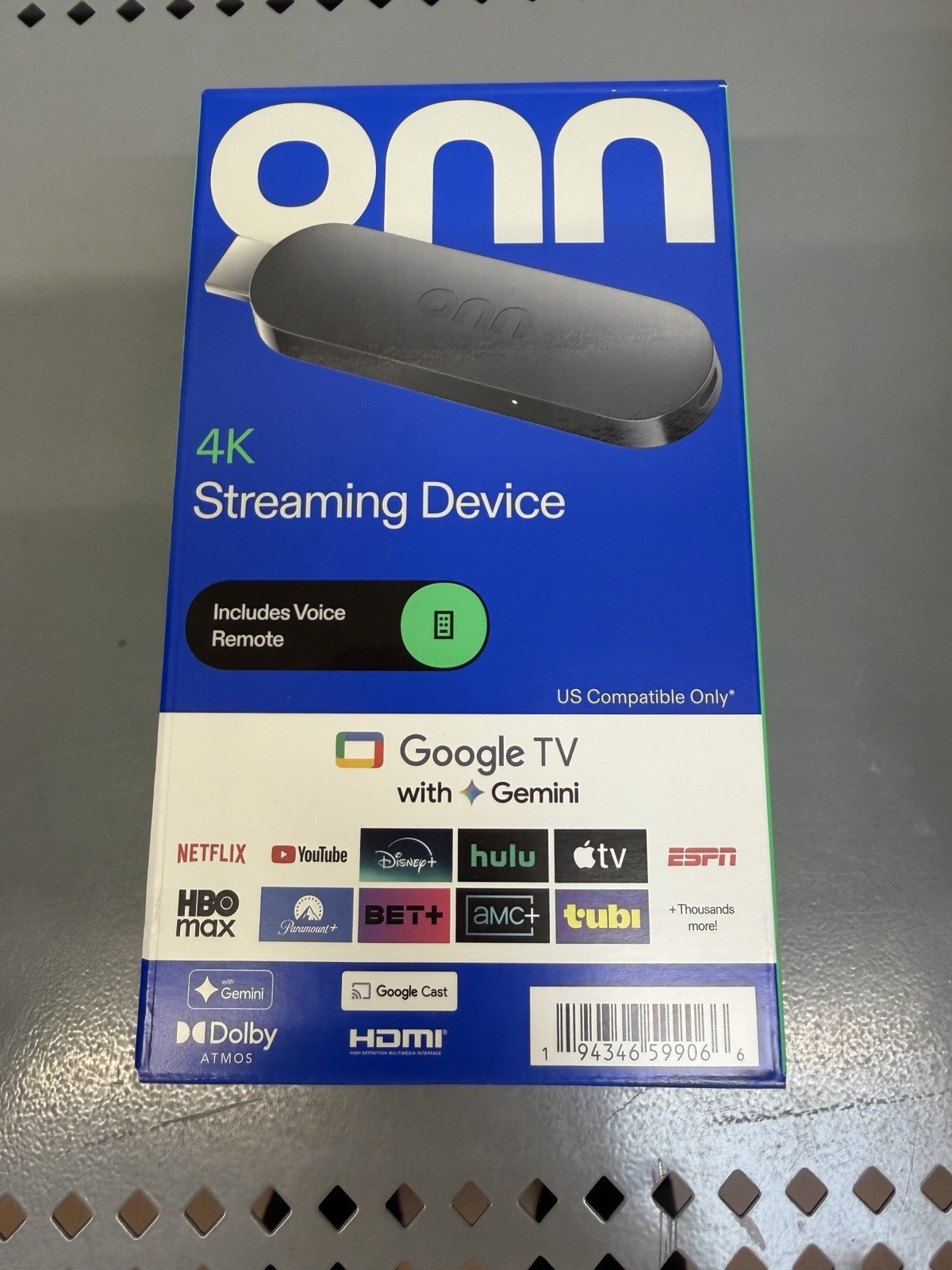 Onn 4K Stick Streaming Device Google TV UHD 2026 plus pro 2GB 8GB