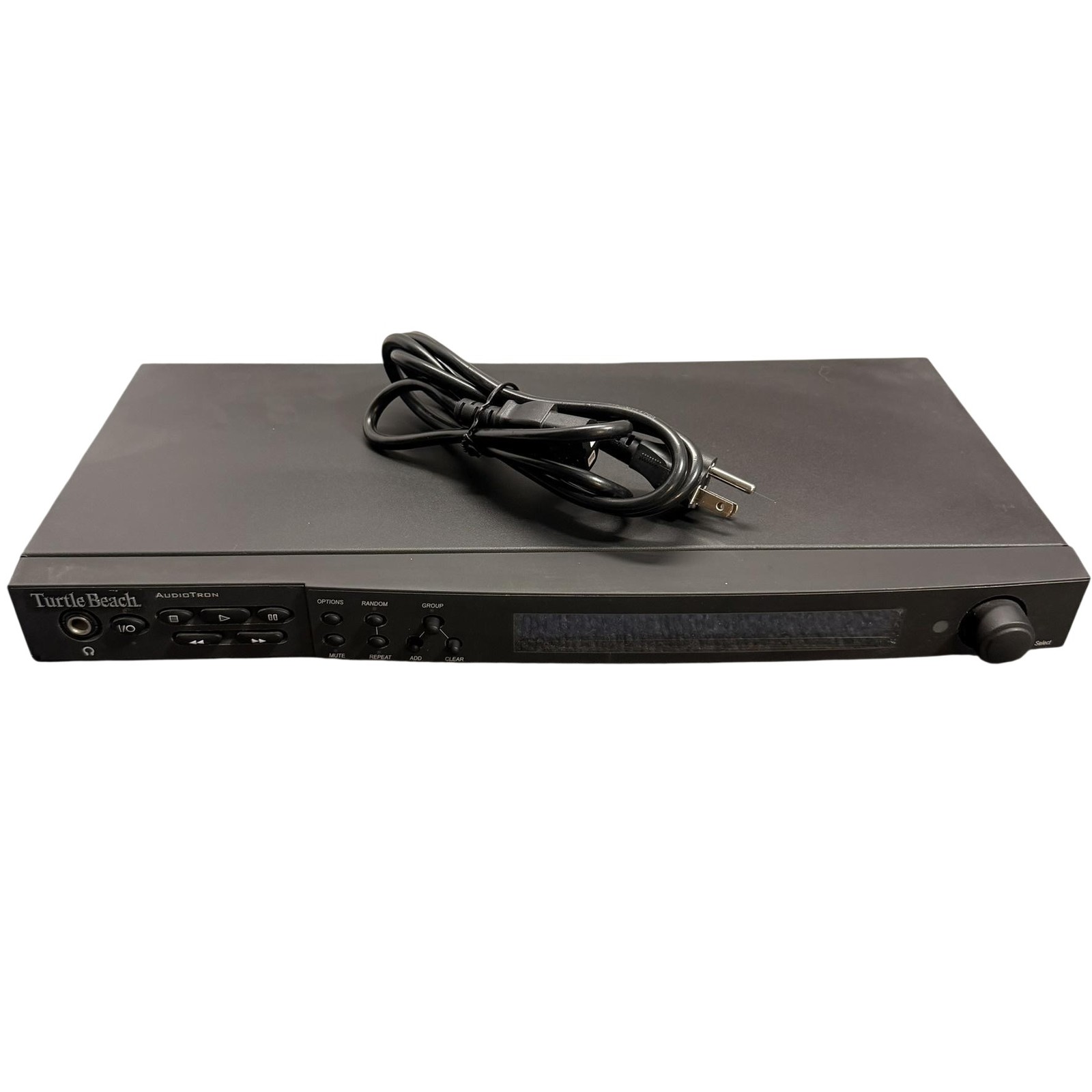 Turtle Beach AudioTron Music Player Black AT100 Network Ethernet Digital RCA