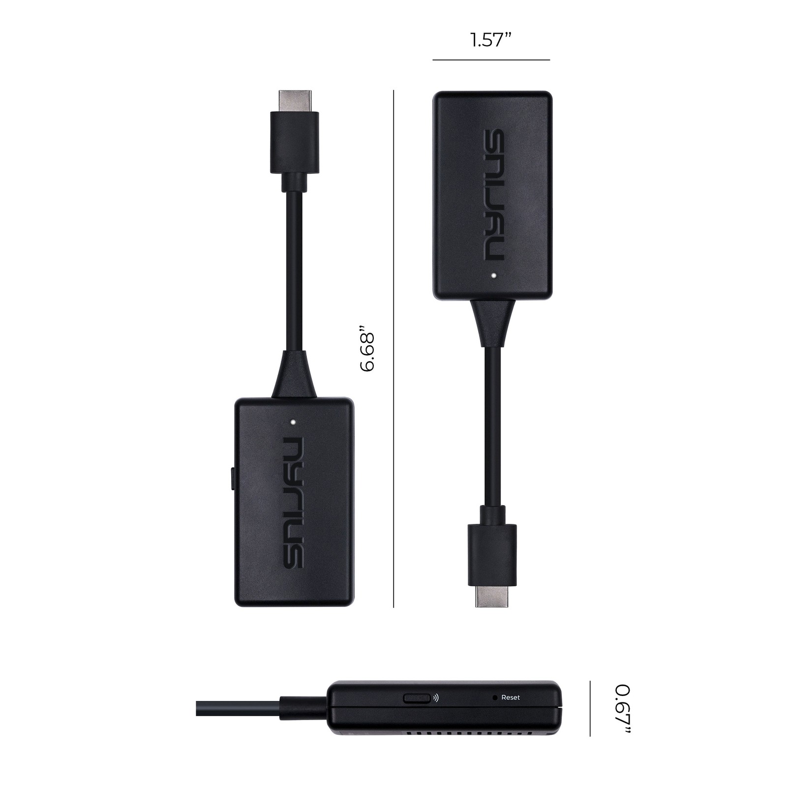 Nyrius Wireless HDMI Video Transmitter & Receiver Stream 1080p up to 150ft to TV