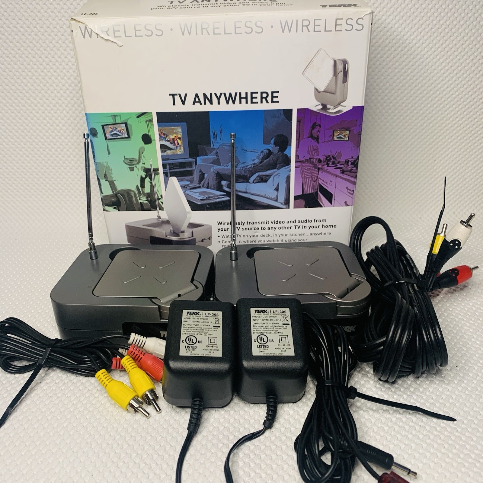 Terk Wireless A/V Transmitter & Receiver LF-30S Digital Media Streamer