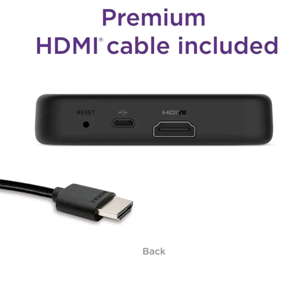 Newest Roku Premiere 3920RW HD/4K/HDR Streaming Media Player,Latest Version!