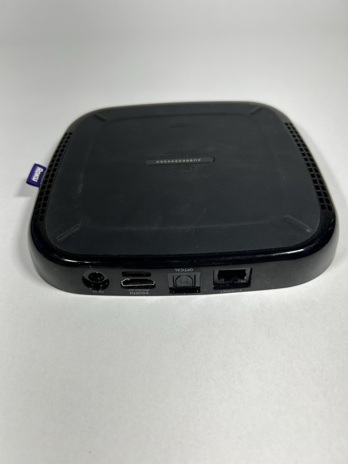Roku 4 4400X HD & 4K UHD Streaming Media Player -Black Tested w/ Cord