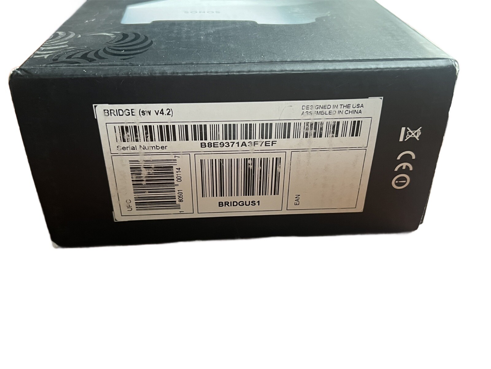 Sonos Bridge White Sonos Wireless Network BRIDGE (sw V4.2) – Open Box 🎵💥
