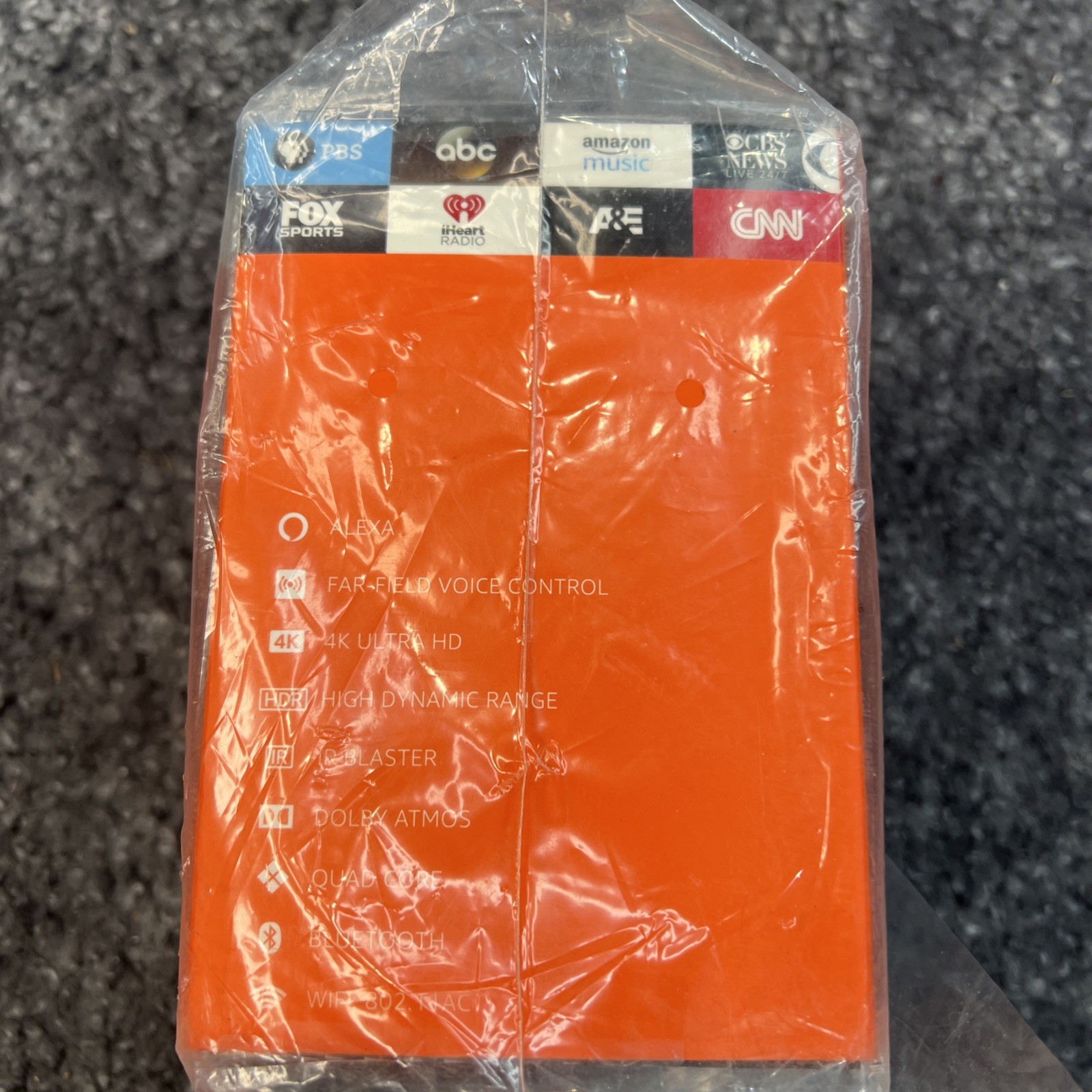 Amazon Fire TV Cube 1st Gen 4K Streaming Media Player with Gen 2 Remote – Sealed
