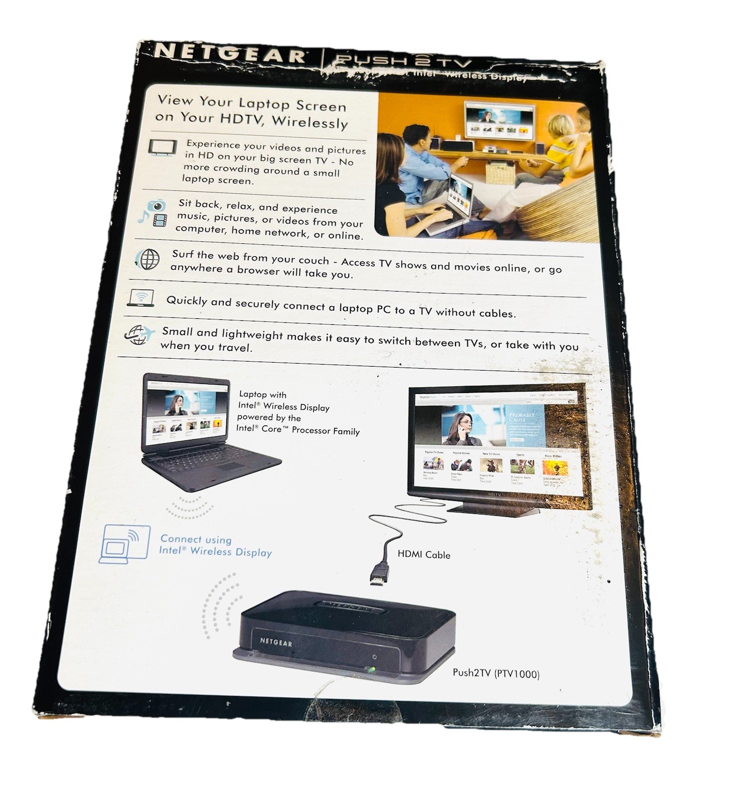 NetGear Push2TV Digital HD Media Streamer – PTV3000-100NAS