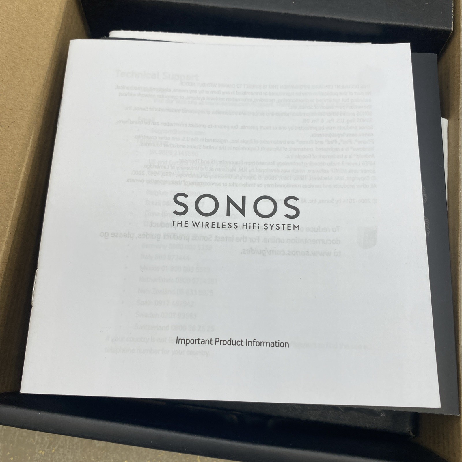 Sonos Bridge Wireless Network SW v4.2 BRIDGUS1 – White New In Box