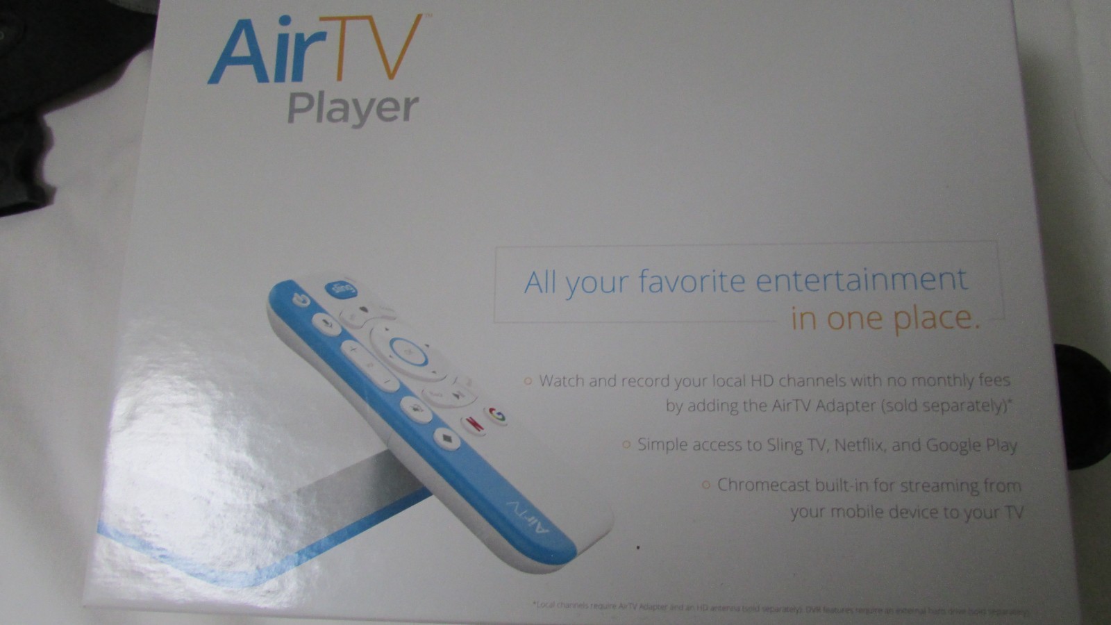AirTV 4K Streaming Media Player with Adapter – Never been opened