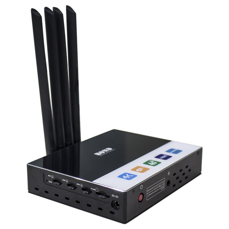 HaiweiTech K3 4K H. 265/H. 264 HDMI and SDI to IP Live Streaming Video Encoder