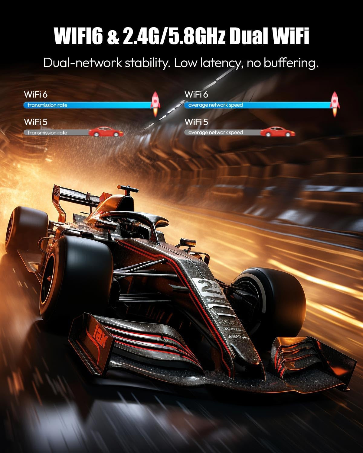 Android TV Box 2026, Android 14 TV Box 2GB 16GB Support 4K 6K 8K Wifi 6, Smart B
