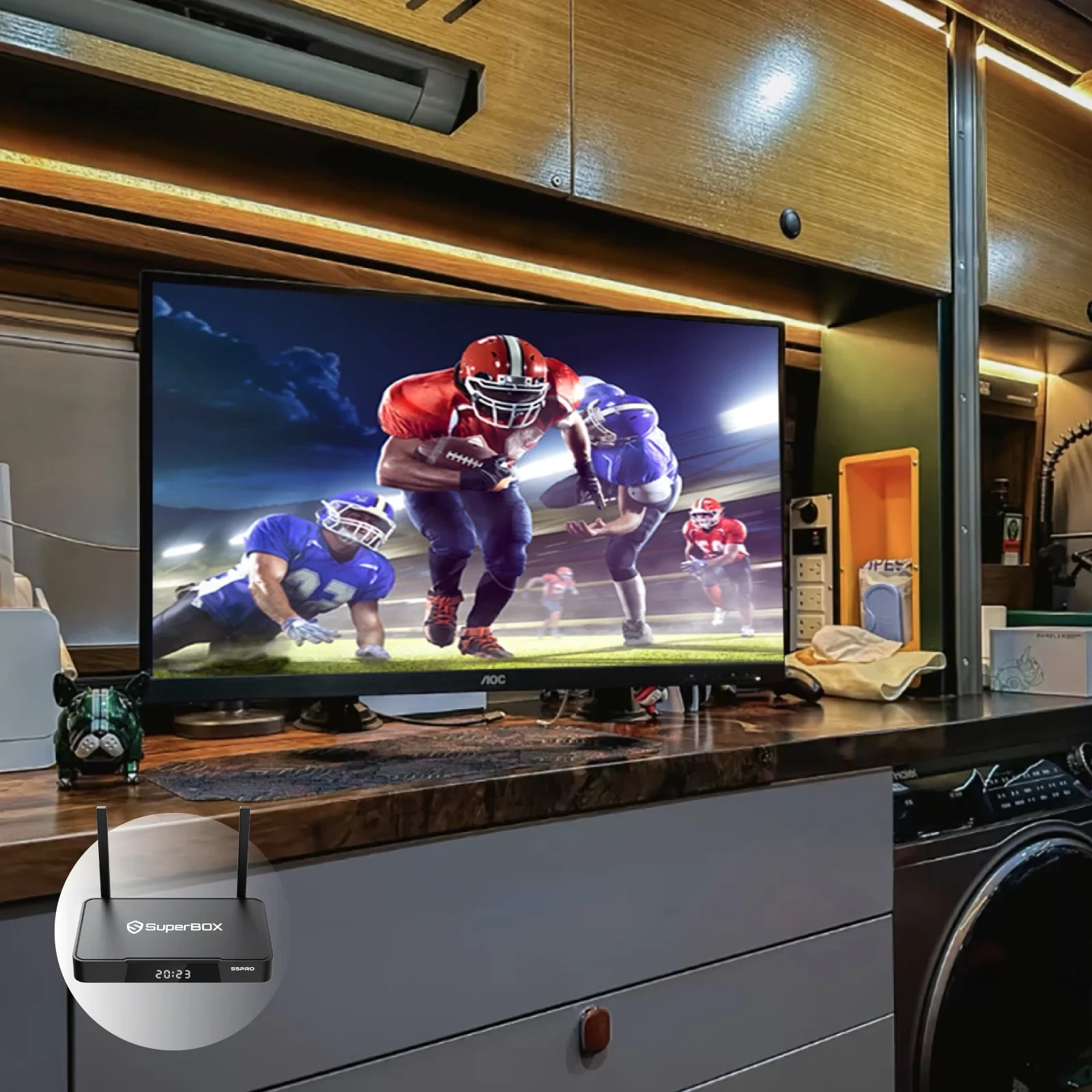 SuperBox S6 Pro 2025 Android 12 TV Box WiFi 6 Free NoSubscription St G2U