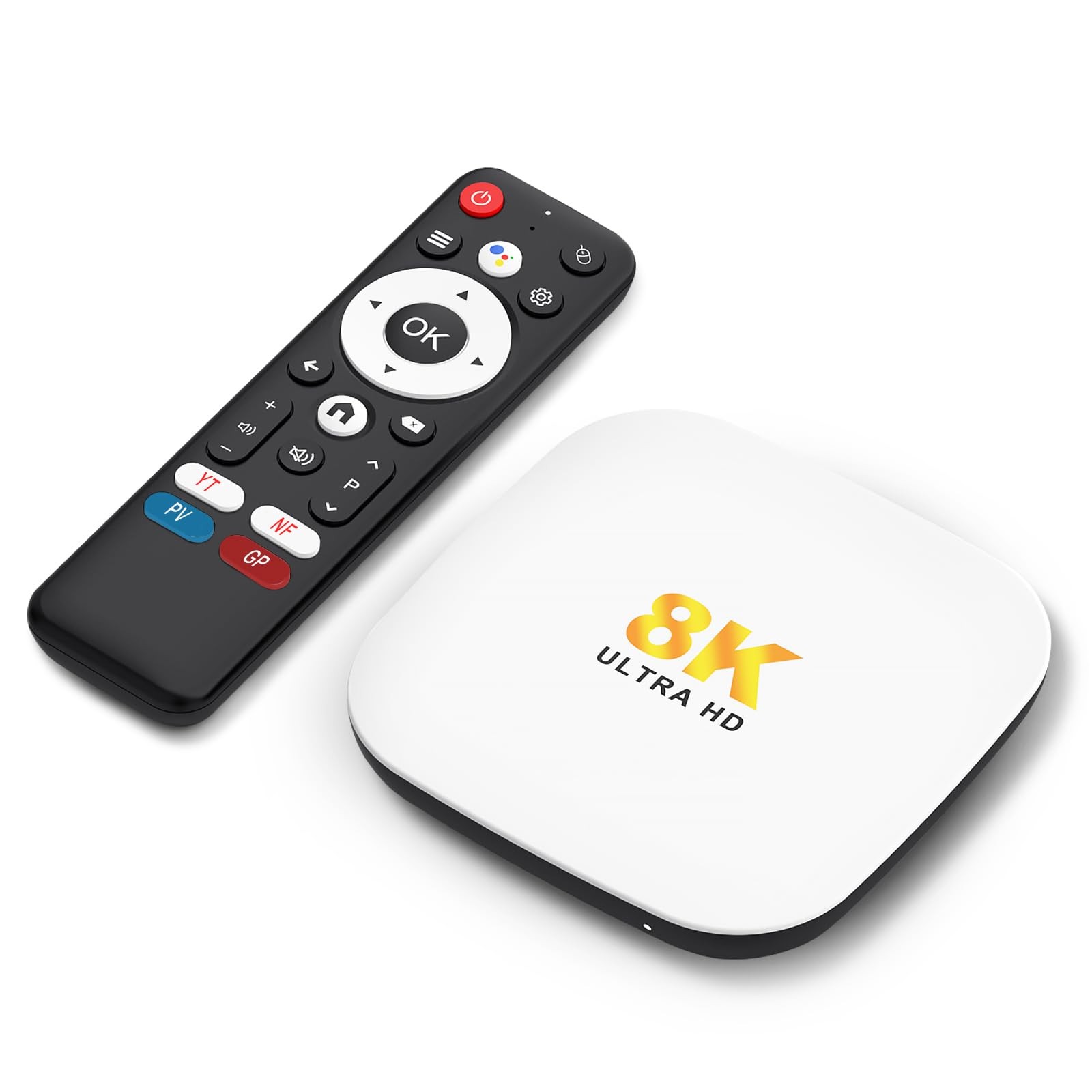 Android 14 TV Box 2026 M2 Plus 4K UHD HDR10 Streaming Media Player with Voice…