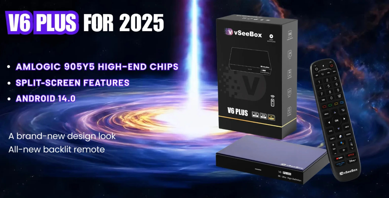 VSee Box – V5 PRO and V6 PLUS Android streaming box! Cut the cord NOW!