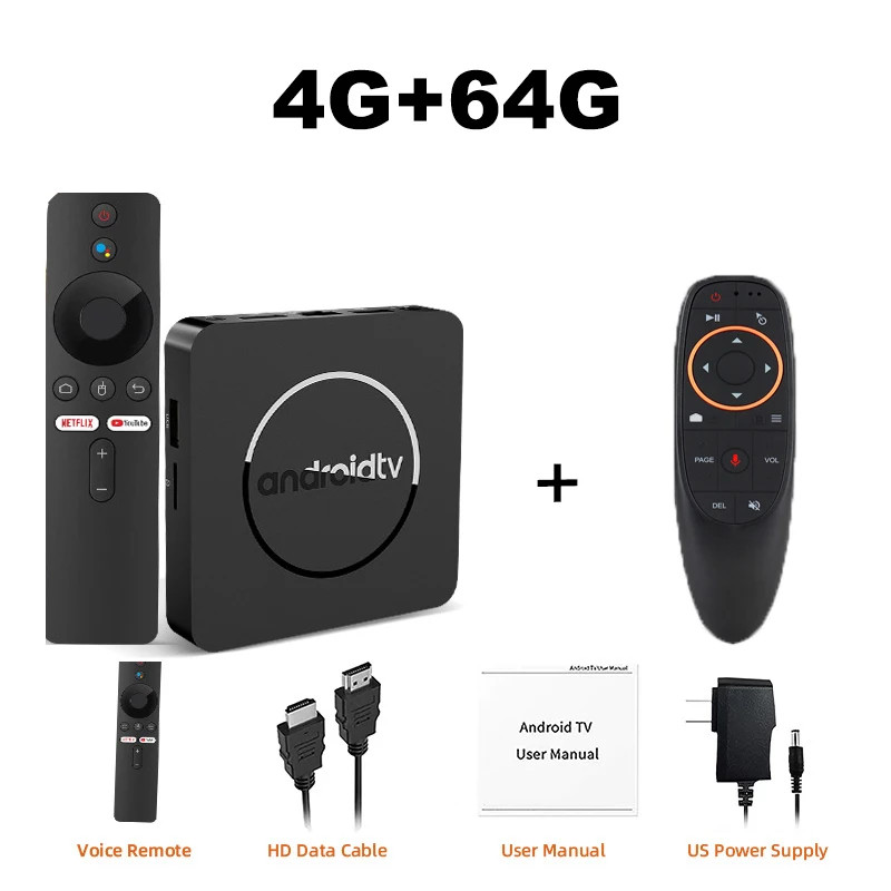 Q10 Smart TV Box Android 14 8K HDR10+ 8GB 128GB Dual WiFi BT5.0 Media Player