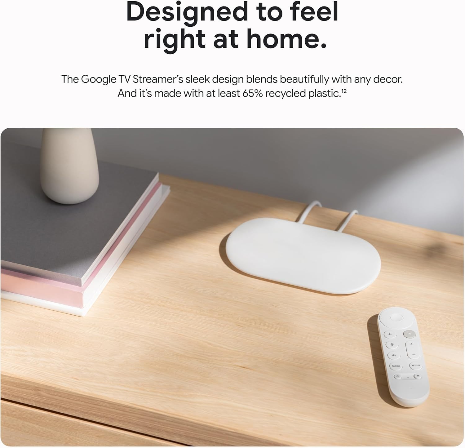 4K HDR TV Streamer – Fast Streaming with Voice Control & Smart Home Access